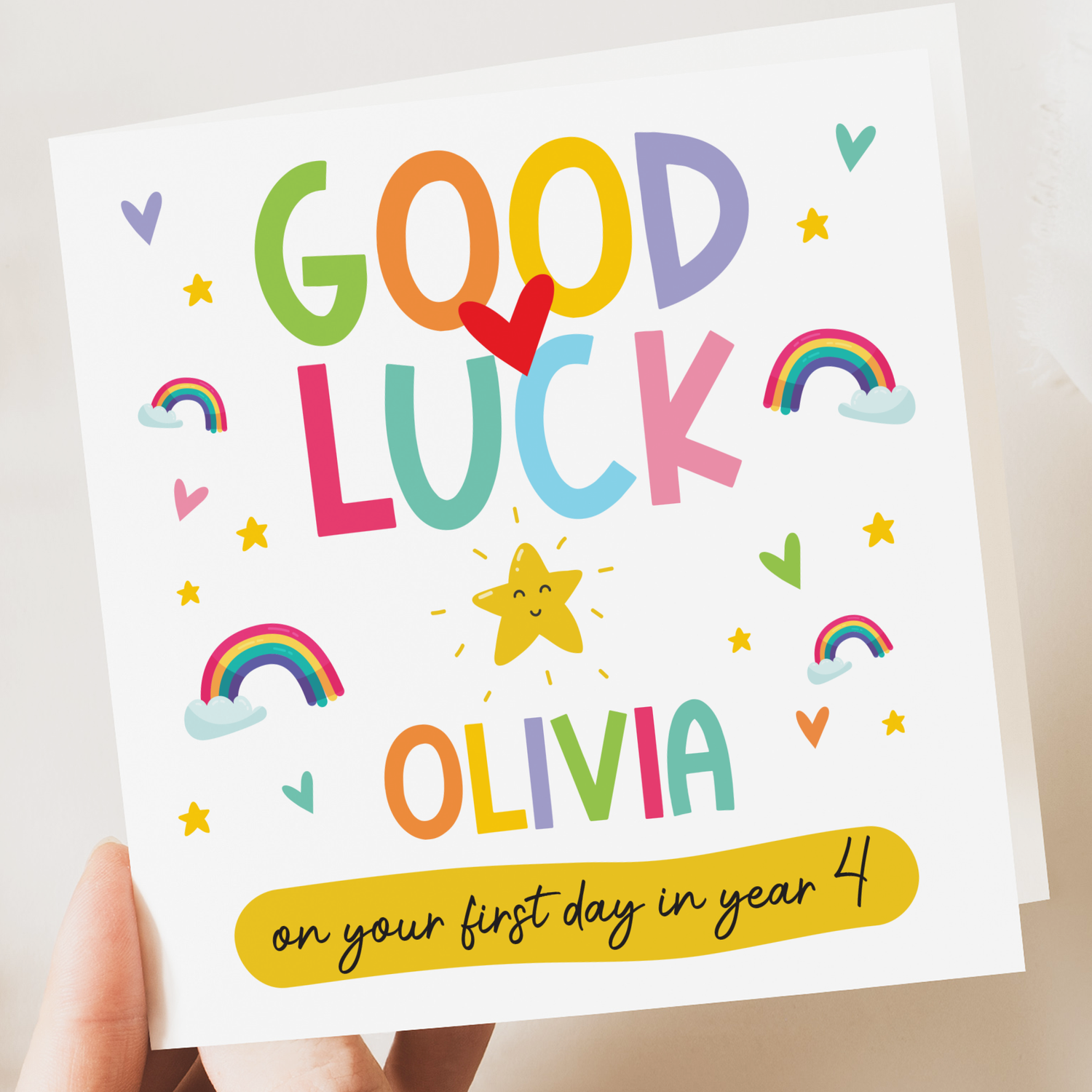 Back to school cards