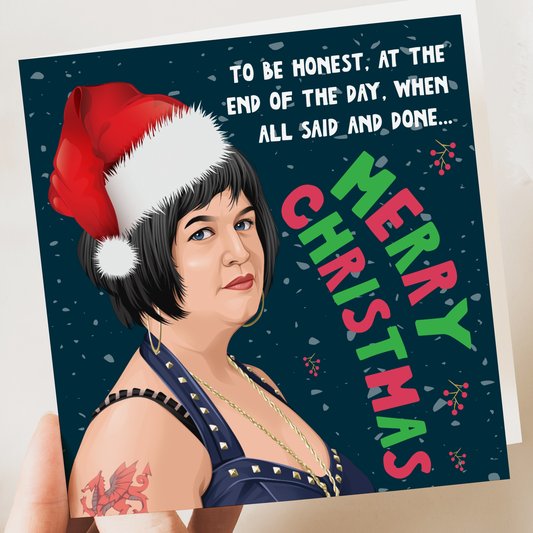 Funny Christmas Card – Nessa Gavin and Stacey - Cheeky and Humorous Holiday Greeting for Friends, Him, or Her – Perfect Festive Card for Laughs and Holiday Fun