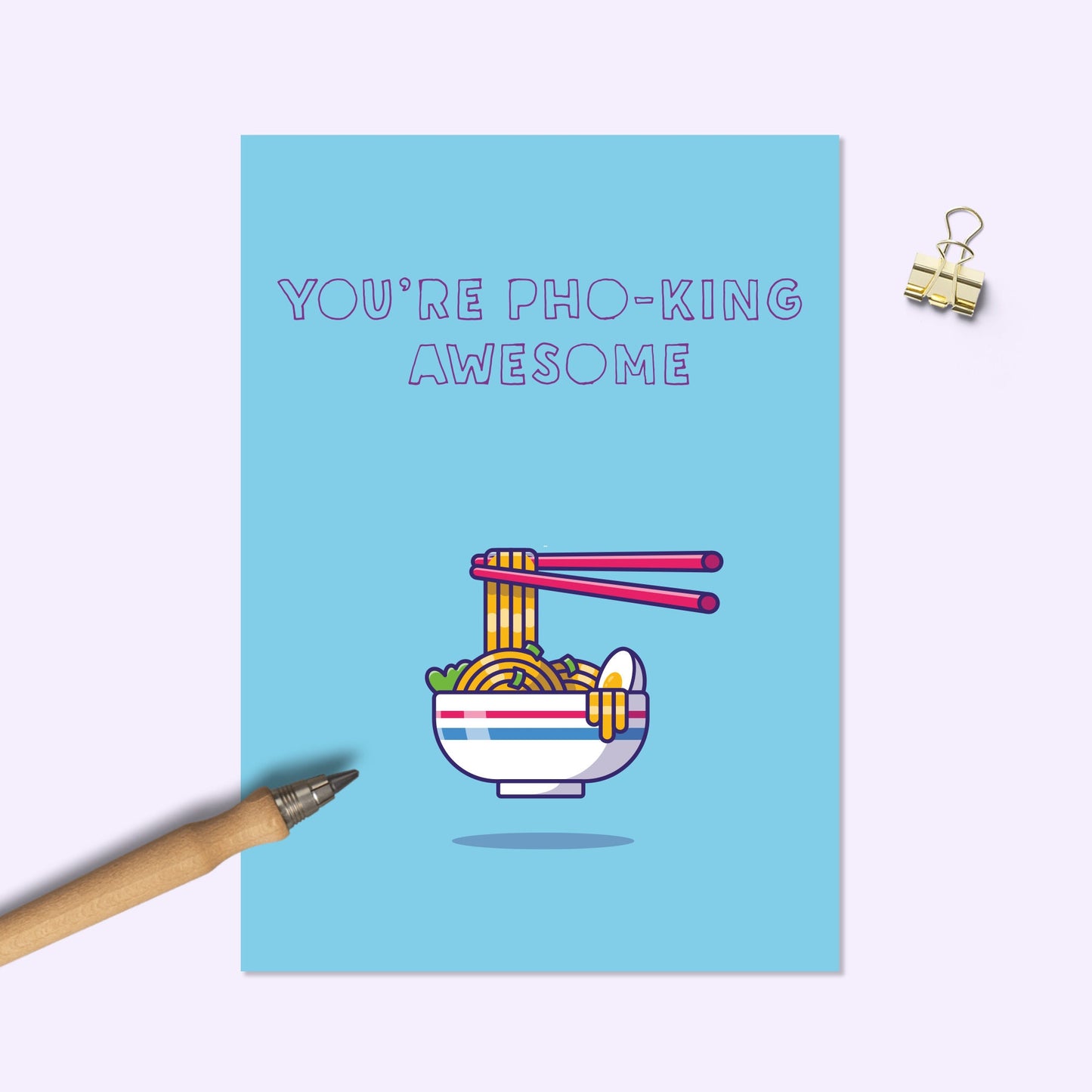 You're are Pho-king Awesome - Funny Birthday card - Birthday card for him, Birthday Card For her, Sister, rather, Mum, Dad, Friend