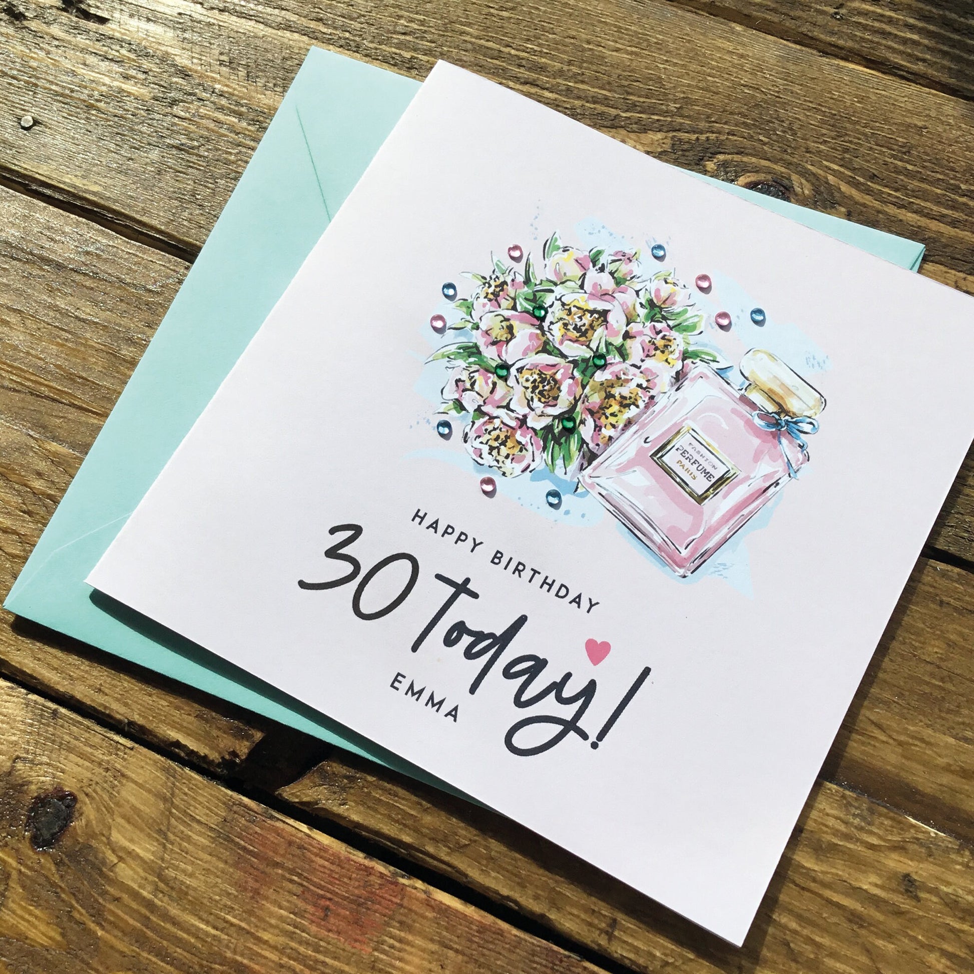 Birthday Card for her, Daughter Birthday Card, 30th Birthday Card for her, Milestone birthday Card - Birthday card for sister, niece