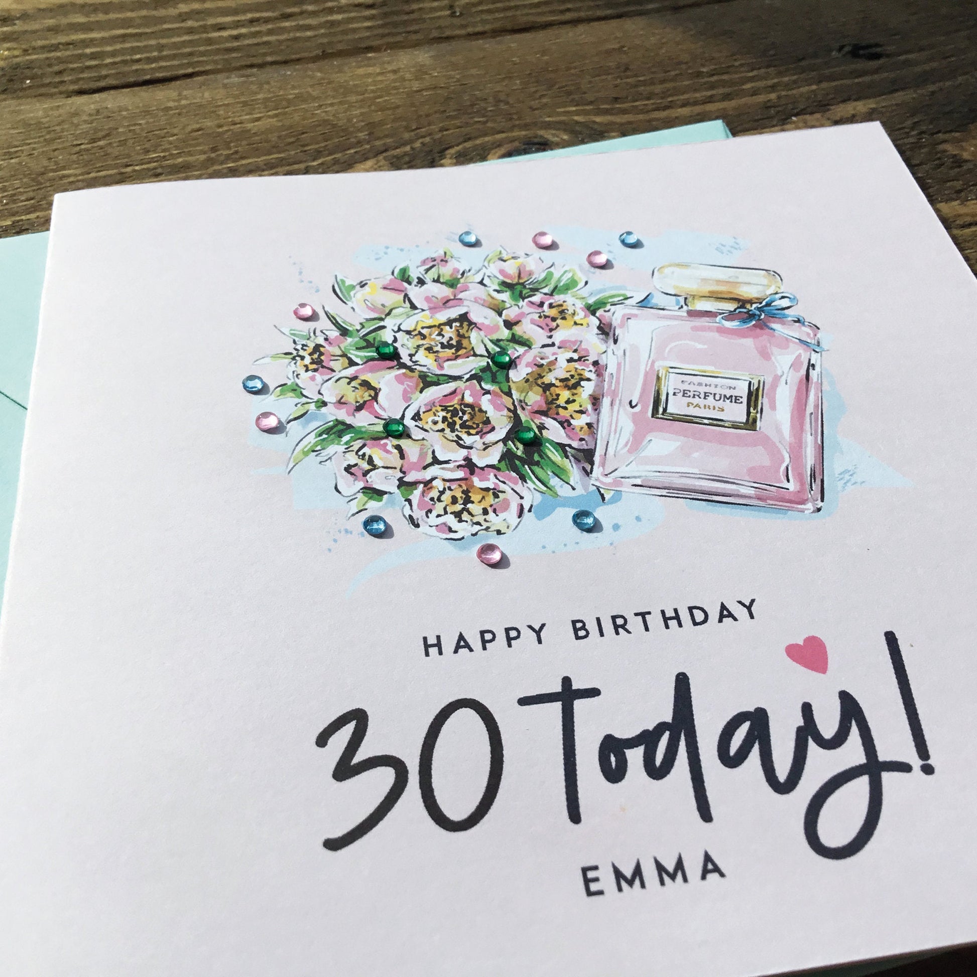 Birthday Card for her, Daughter Birthday Card, 30th Birthday Card for her, Milestone birthday Card - Birthday card for sister, niece