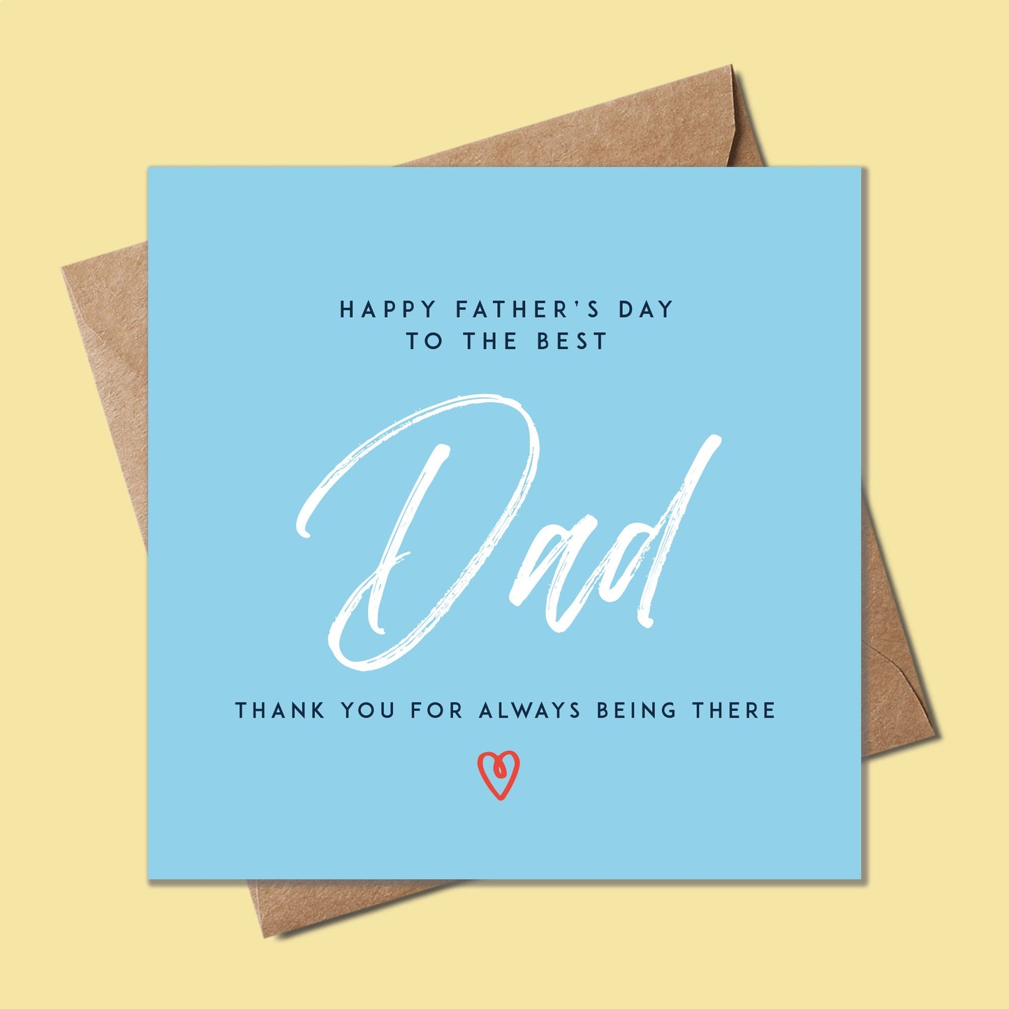 Traditional fathers day card, Fathers day card, Simple Father’s Day card, Classy Father’s Day card, Fathers Day from daughter or son