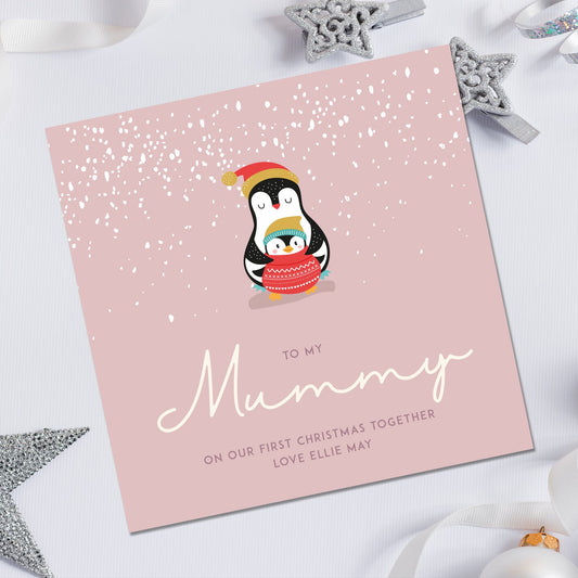 Baby First Christmas Card To Mummy | Happy 1st Christmas As My Mummy | 1st Christmas Card For Mummy | Mum Christmas Card From Baby