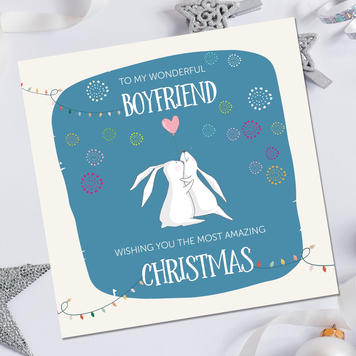 Christmas card for Husband | Christmas Card for Boyfriend | Personalised Christmas Card for Boyfriend | husband Christmas card