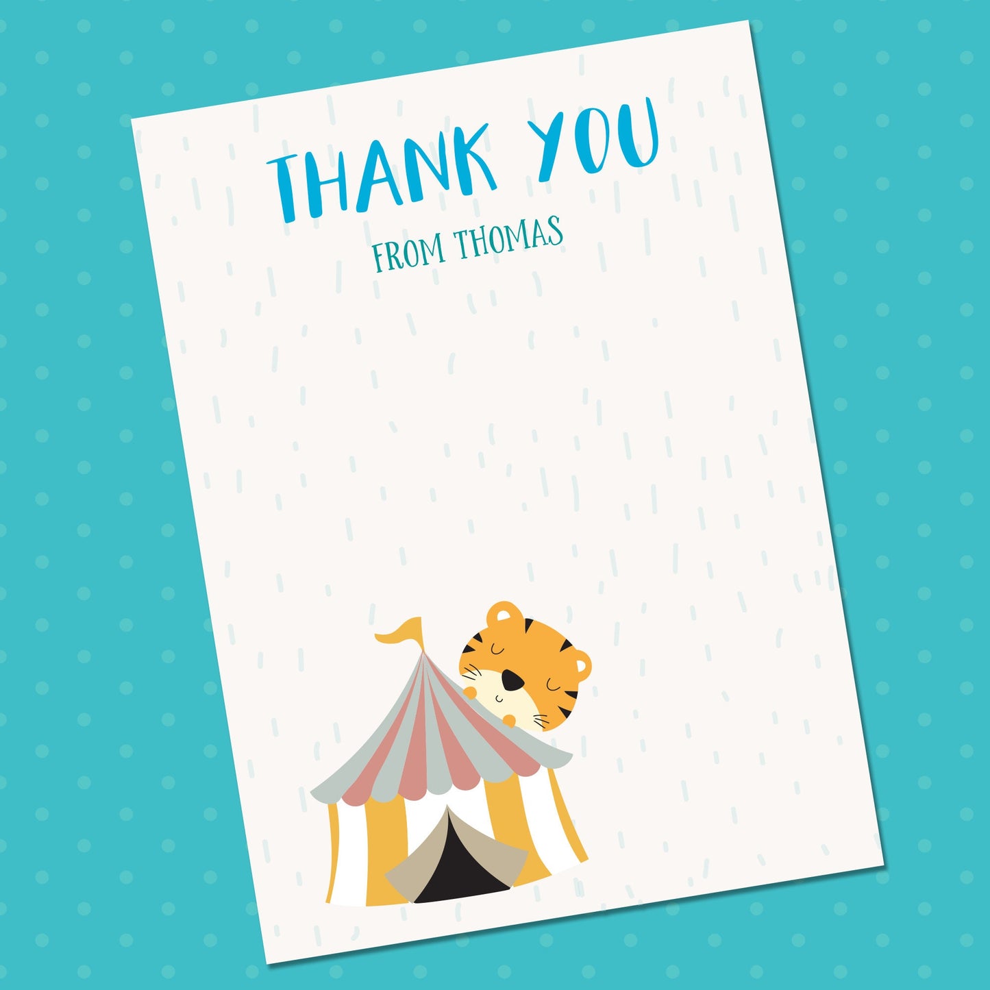 Thank you Cards Single side, Thank you pack of cards,  Colourful Thank you cards