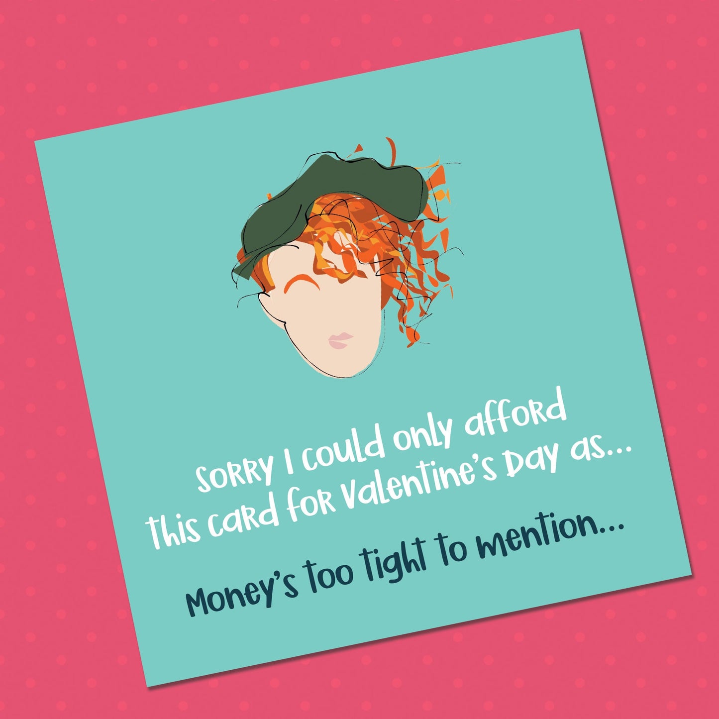 Funny Valentines Card Simply Red , Funny Valentines Card for Boyfriend, Husband, Wife, Girlfriend, Fiance, Him, Her