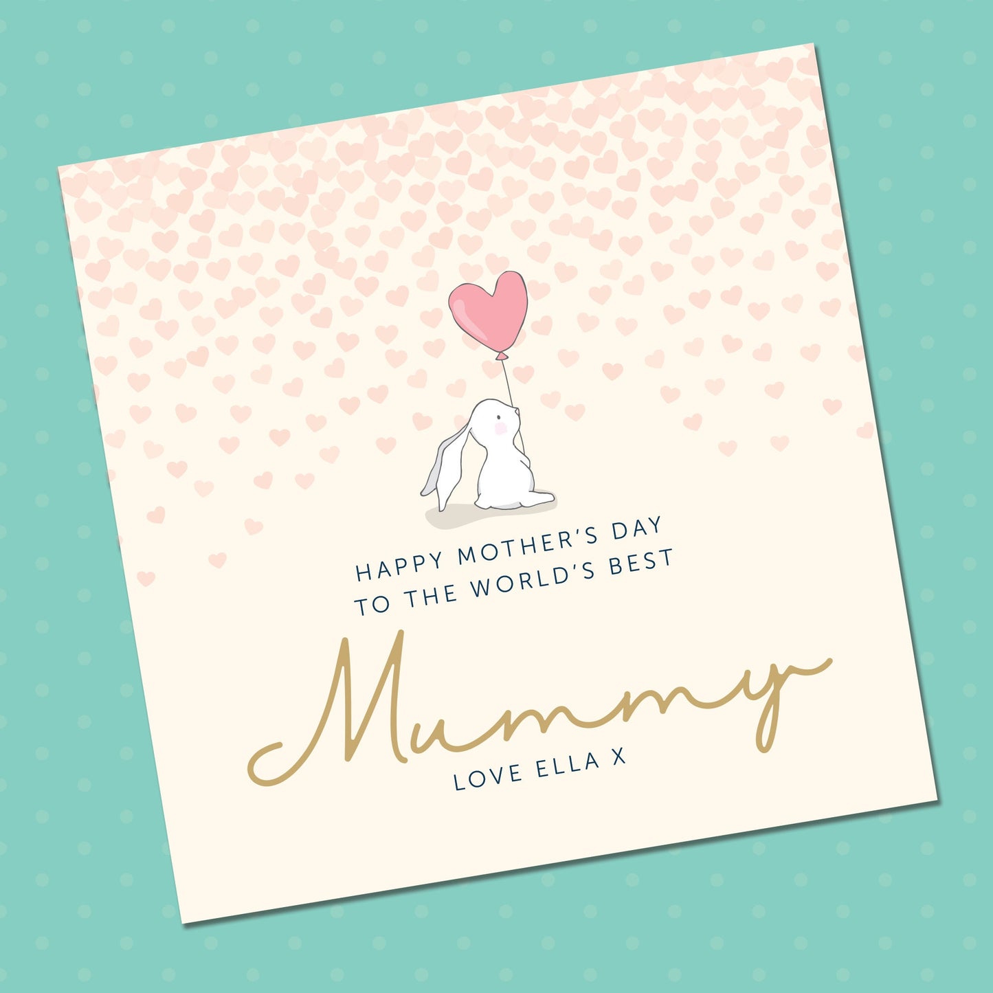 Simple Cute Mothers Day Card, Happy Mothers Day Card, Mothers Day Card For mum, Mummy, Birthday card for mum