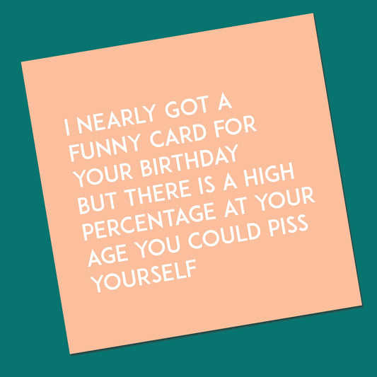 Funny birthday card - Birthday Card - birthday card  For Her - Card for Him