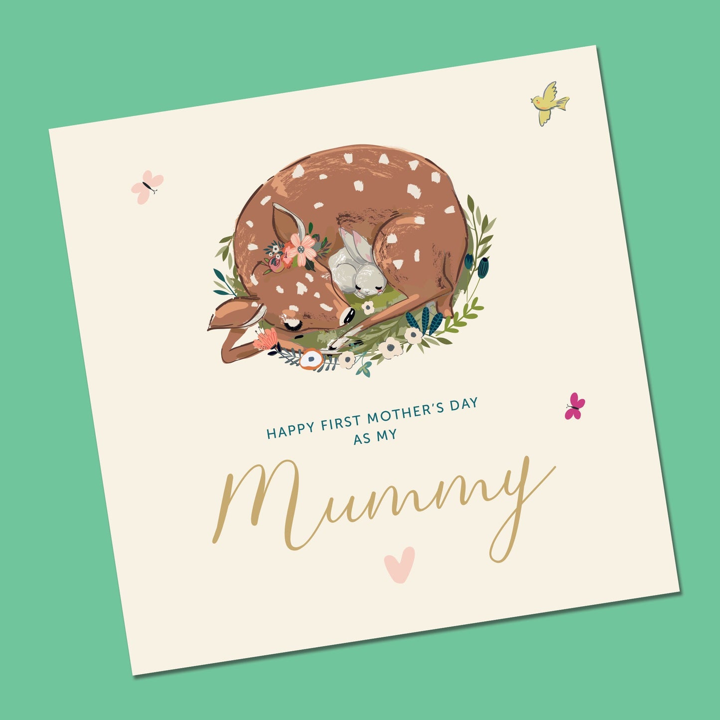 First Mother's Day Card | Mothers Day Card | Bambi Inspired Mothers Day Card | Mummy Mothers day card | Card from Daughter | Cute Card