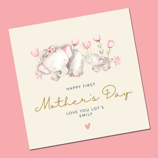 Baby First Mother's Day Card To Mummy | Happy 1st Mother's Day As My Mummy | 1st Mother's Day Card For Mum | Mum Mother's Day Card From Baby