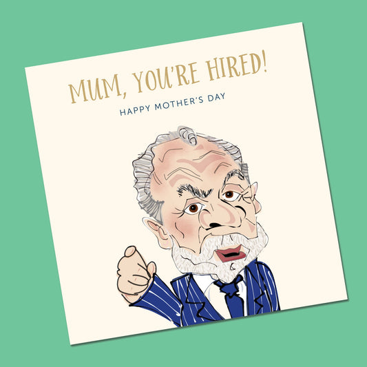 Funny Mother's Day Card | Mothers Day Card | Alan Sugar Mothers Day Card | The Apprentice Mothers day card | Mother's Day Gift