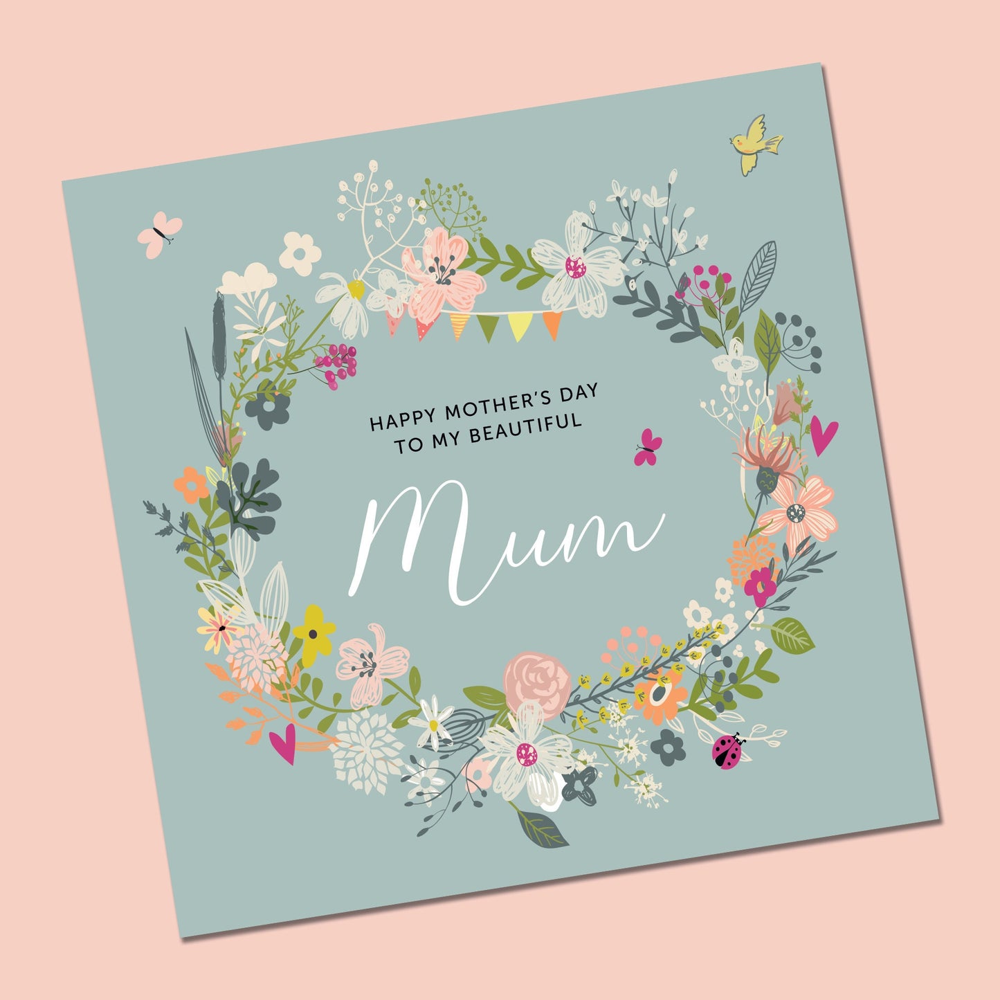 Mother's Day Card | Mothers Day Card | Floral Mothers Day Card | Mummy Mothers day card | Card from Daughter | Card for Nana