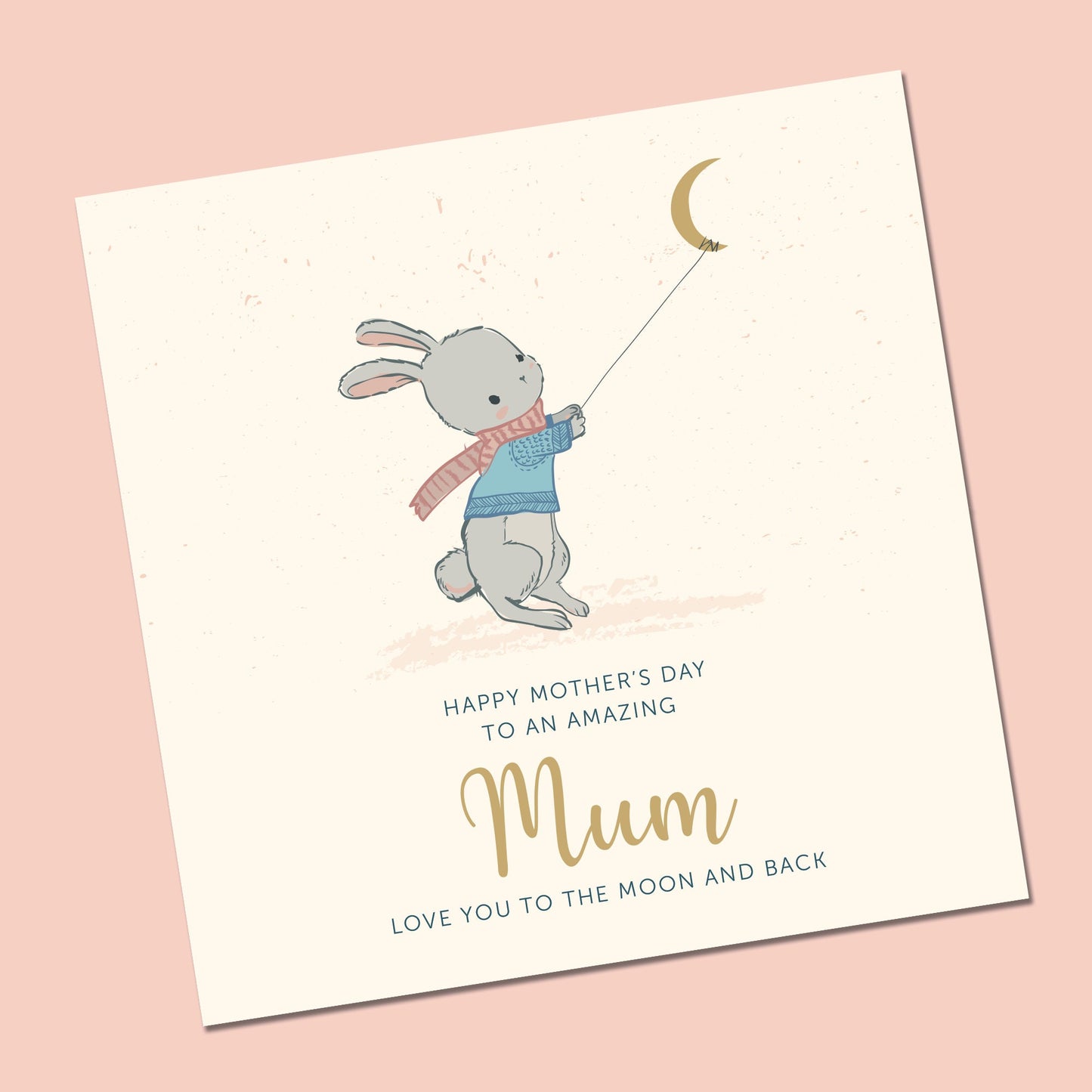 Mother's Day Card | Mothers Day Card | Moon and Back Mothers Day Card | Cute Mothers day card | Card from Daughter | Card for Nan | Handmade