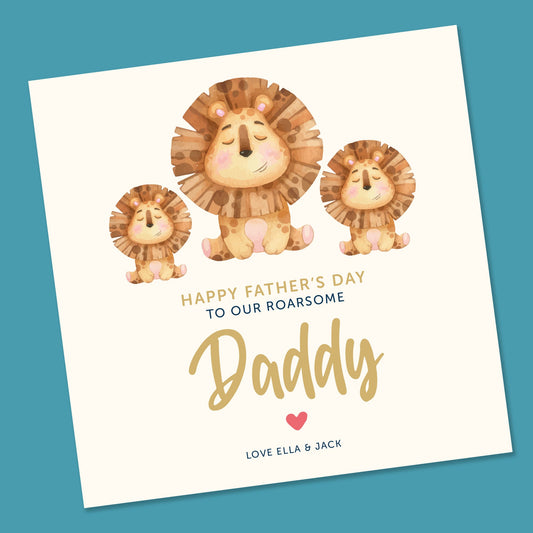 Father's Day Card To Daddy | Father's Day Gift | Father's Day Card from baby, Kids, Children, Baby Father's Day Card, Dad Birthday Card