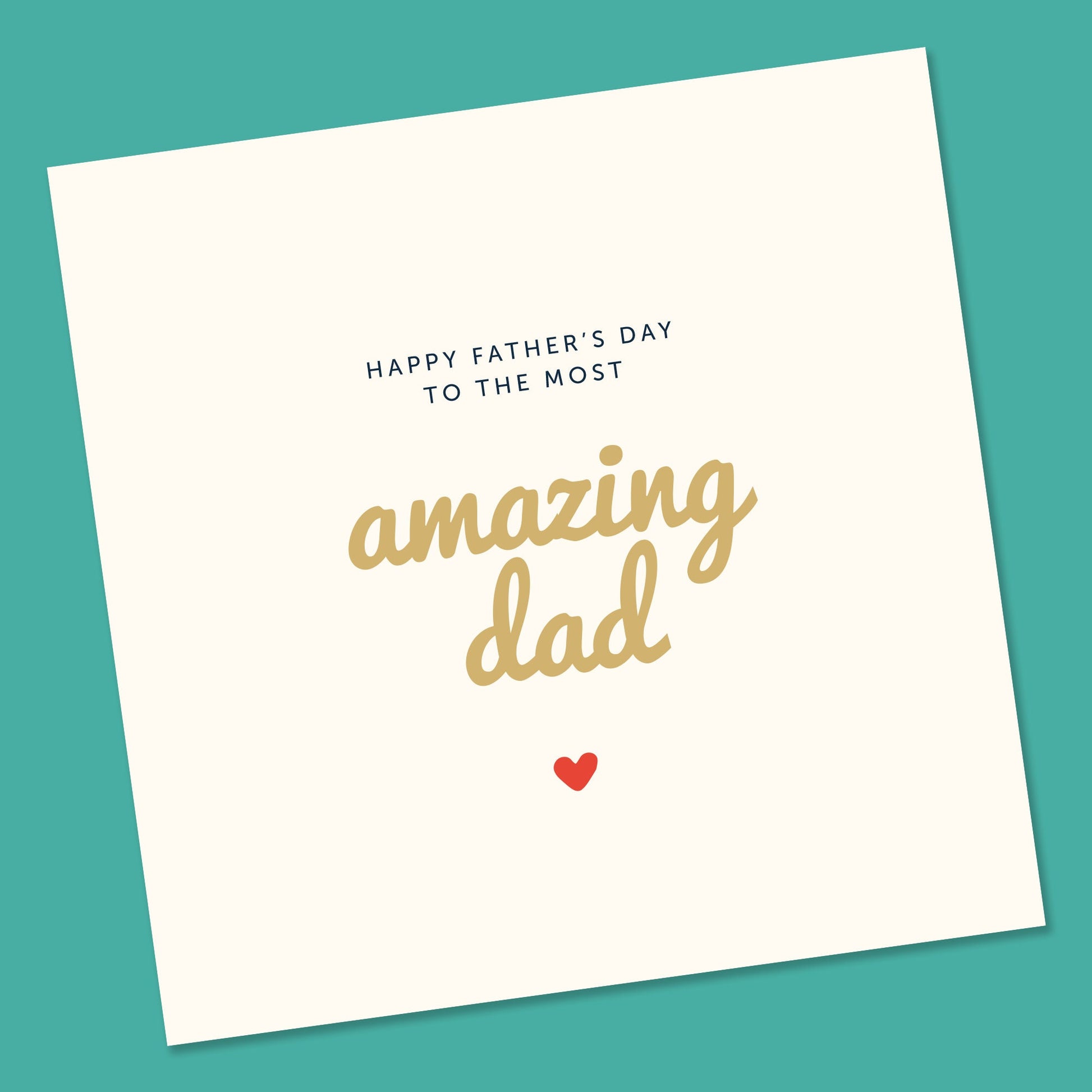 Traditional fathers day card, Father's day card, Simple Father’s Day card, Father’s Day Gift, Fathers Day from daughter or son - GTC077