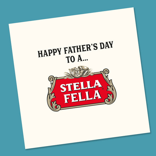 Fathers Day Card | Father's Day Card | Funny Card | Father's Day Card | Father's Day Gift | Fathers Day Card | Stella Card | Fathers beer