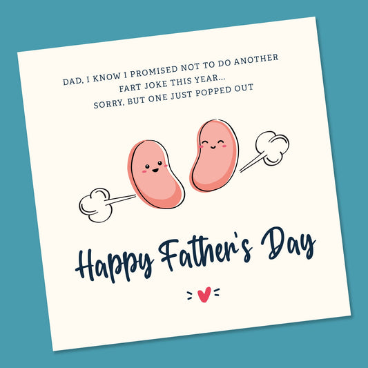 Father's Day Card | Funny Card | Father's Day Card | Father's Day Gift | Fathers Day Card | Fart Card | Fart Joke