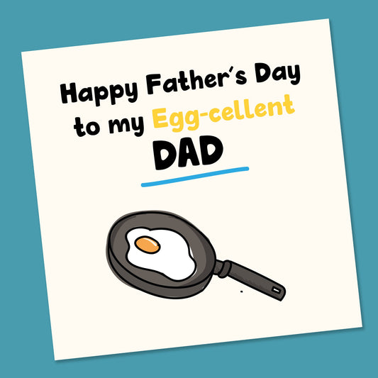 Fathers Day Card | Funny Father's Day Card | Funny Card | Father's Day Card | Father's Day Gift | Fathers Day Card | Funny Card | Egg Dad