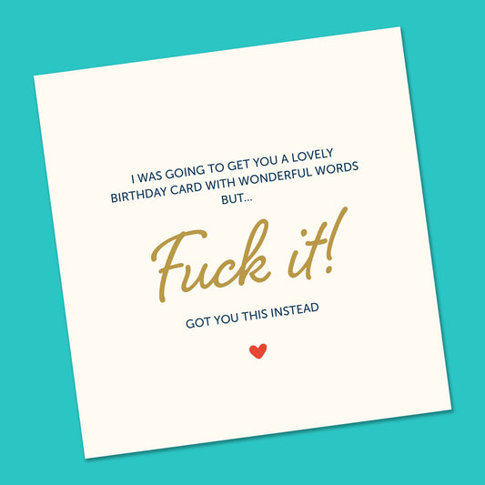 Funny Birthday Card | Funny Birthday Card for him, for her, Insult, Funny, Naughty, Friend Card, Rude Birthday Card, Silly Card