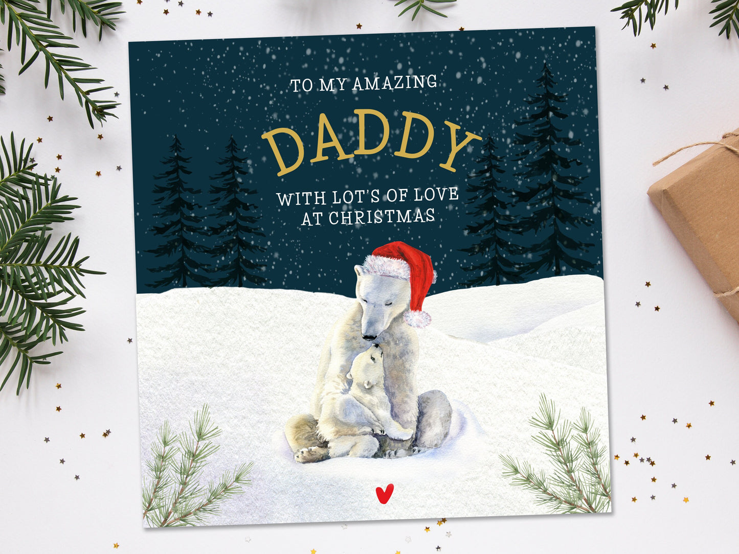 First Christmas Card Daddy, Grandson First Christmas Card, Son First Christmas card, Son Christmas card, Christmas for Grandson