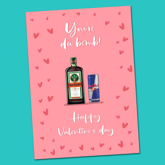 Funny Valentines Card, Prince Harry and Megan Card, Funny Valentine Gift, Husband, Girlfriend, Redbull, Gift