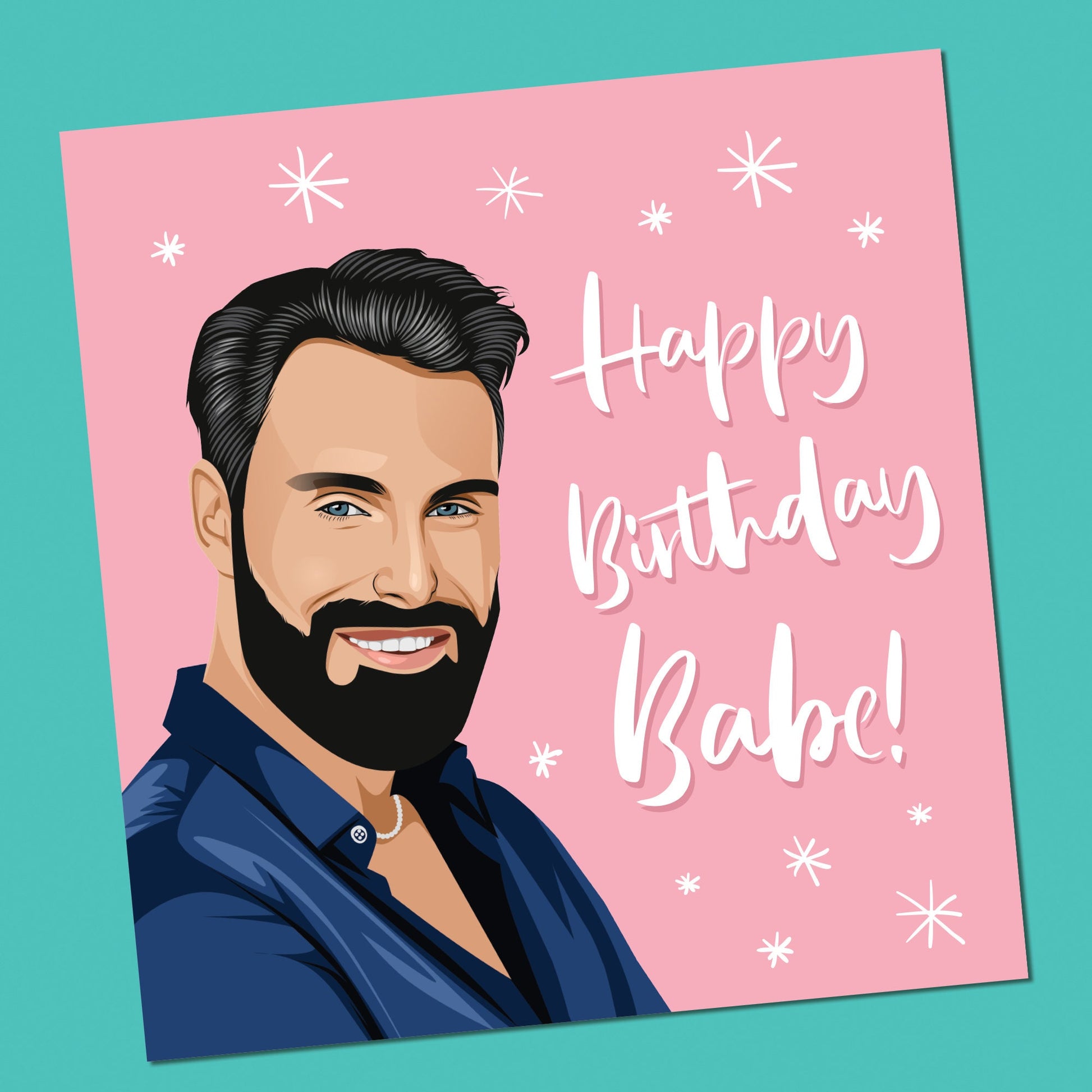 Funny Birthday Card, Rylan Clark Birthday Day Card, Rylan Birthday Card, Card for Boyfriend, Husband, for Him, Her, son, daughter