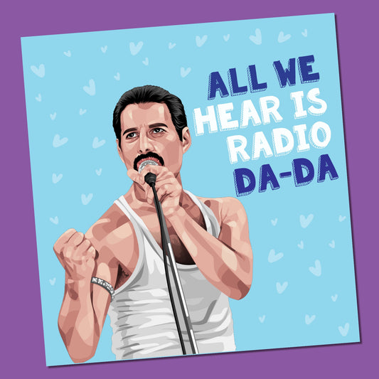 Queen Fathers Day Card | Funny Father's Day Card | Funny Card | Father's Day Card | Fathers Day Gift | Fathers Day Card | Freddie Mercury