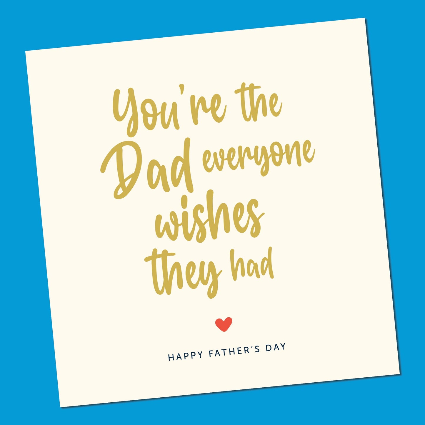 fathers day card, Father's day card, Simple Father’s Day card, Father’s Day Gift, Fathers Day from daughter or son