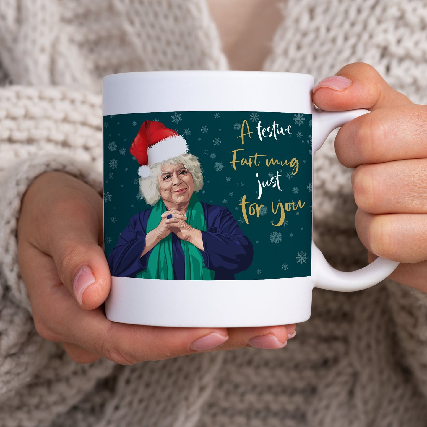 Funny mug, Secret Santa Gifts For Her, Funny Gifts, Motivational Mug, Christmas Gift, Miriam Margolyes christmas Coffee Mug, Stocking Filler