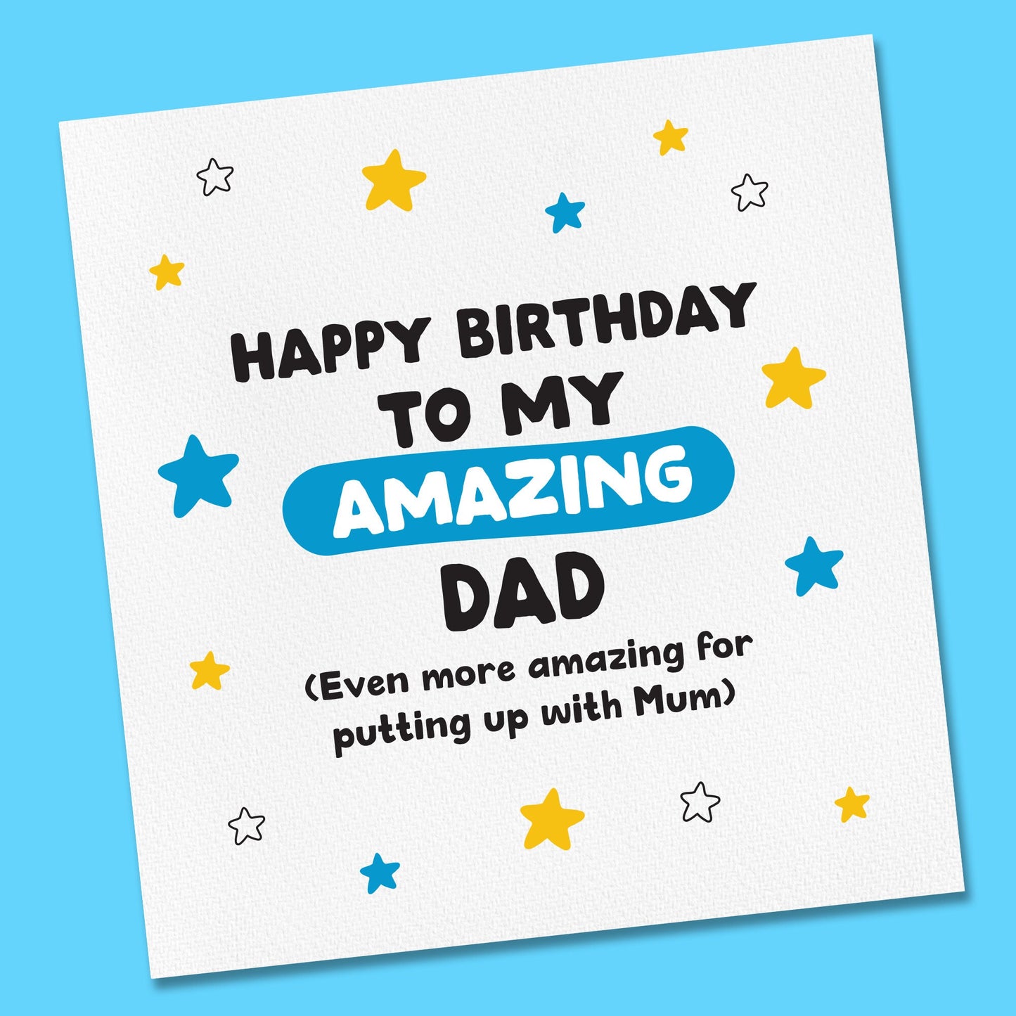 Birthday Card | Funny Birthday Card | Funny Card | Fun Birthday Day Card | Birthday Day Gift  for Dad| Funny Card | Dad card