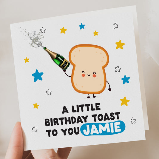 Funny Birthday Card, Birthday Card, Birthday Card for him, Birthday Card for friend, Girlfriend, for him, PERSONALISED