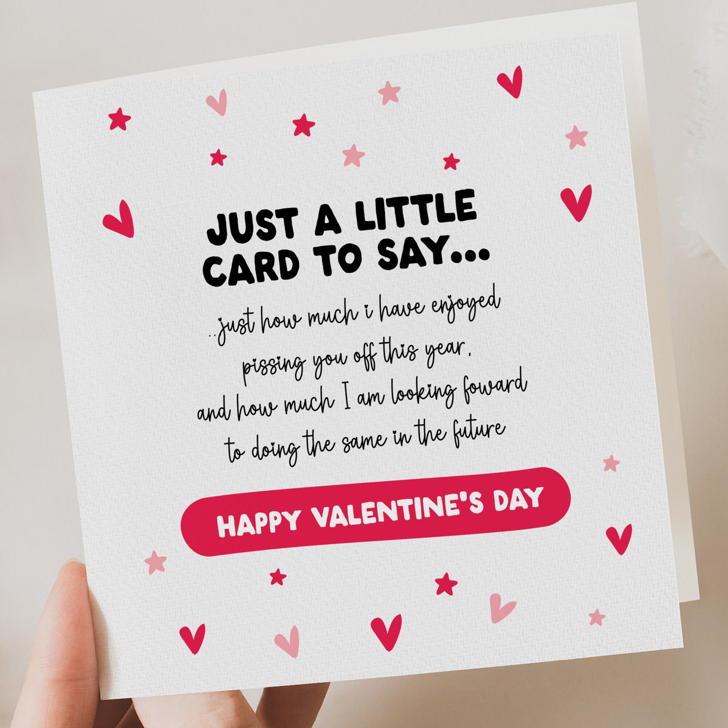 Funny Valentine card For Boyfriend, girlfriend Funny Valentine card, Wife, Husband, Fiancee, Funny Valentine card for him,