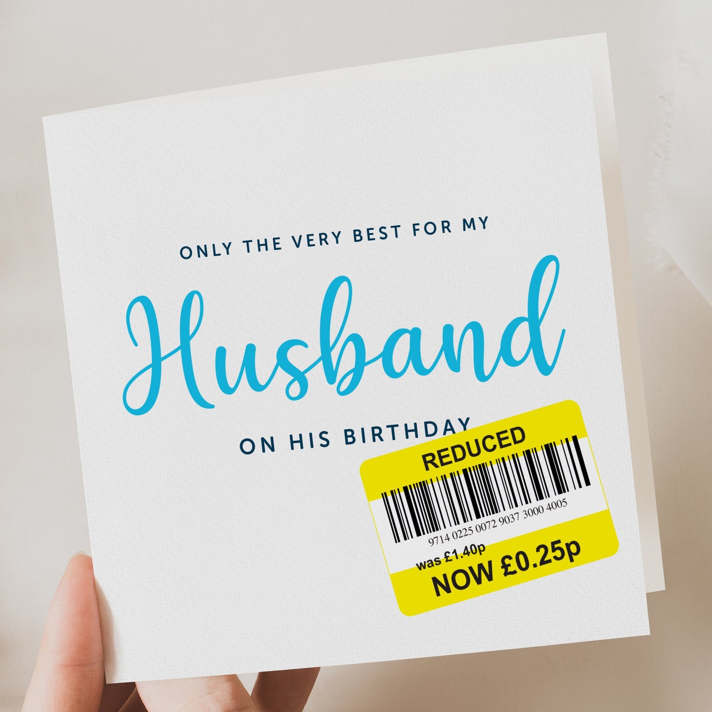 Birthday Card for husband | Funny Birthday Card | Funny Card | Fun Birthday Day Card | Birthday Day Gift for Husband | Funny Card