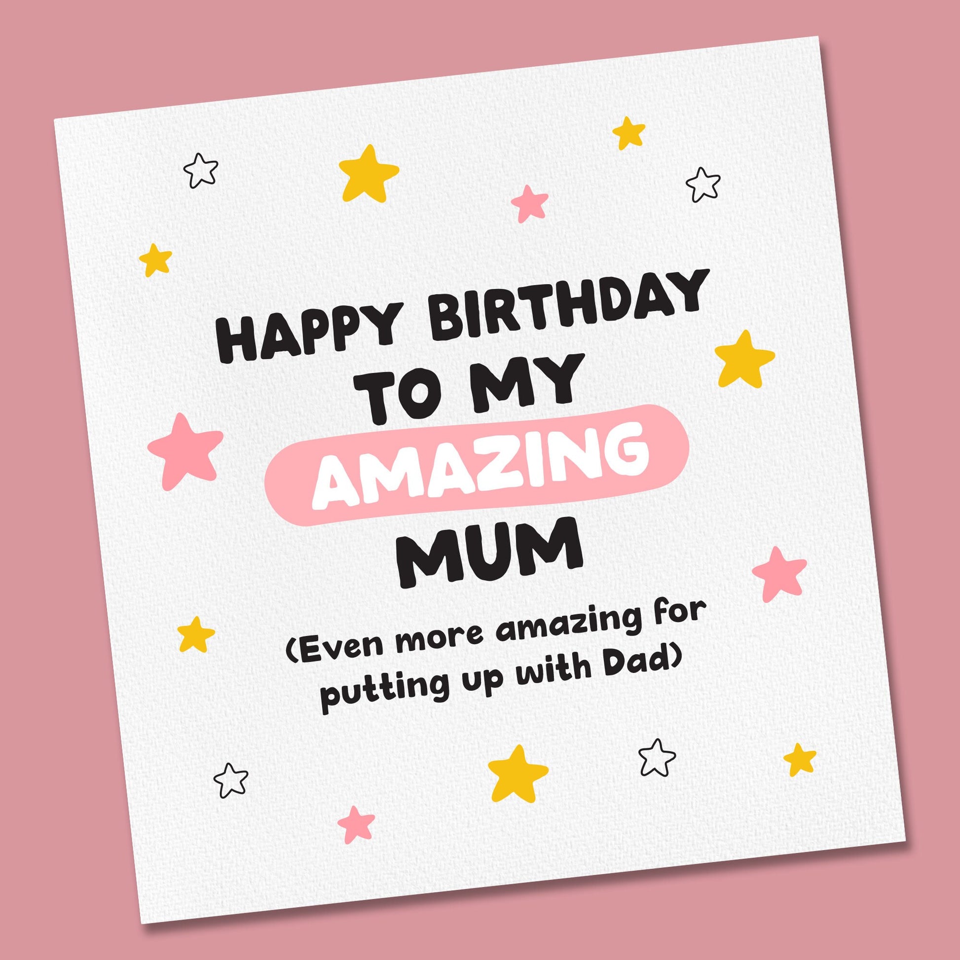 Birthday Card for Mum | Funny Birthday Card | Mum Funny Card | Fun Birthday Day Card | Birthday Day Gift Mum | Funny Card her | Reduced card