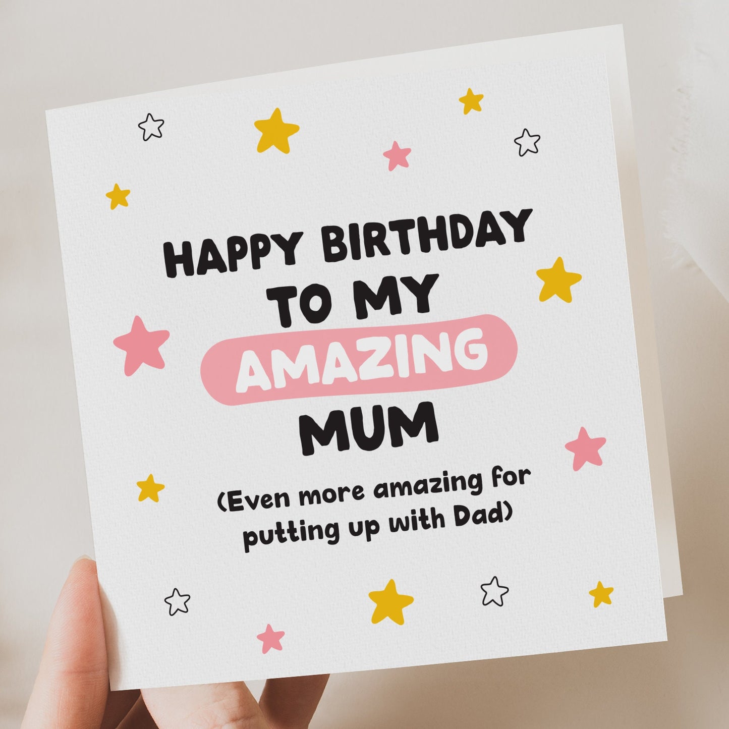 Birthday Card for Mum | Funny Birthday Card | Mum Funny Card | Fun Birthday Day Card | Birthday Day Gift Mum | Funny Card her | Reduced card