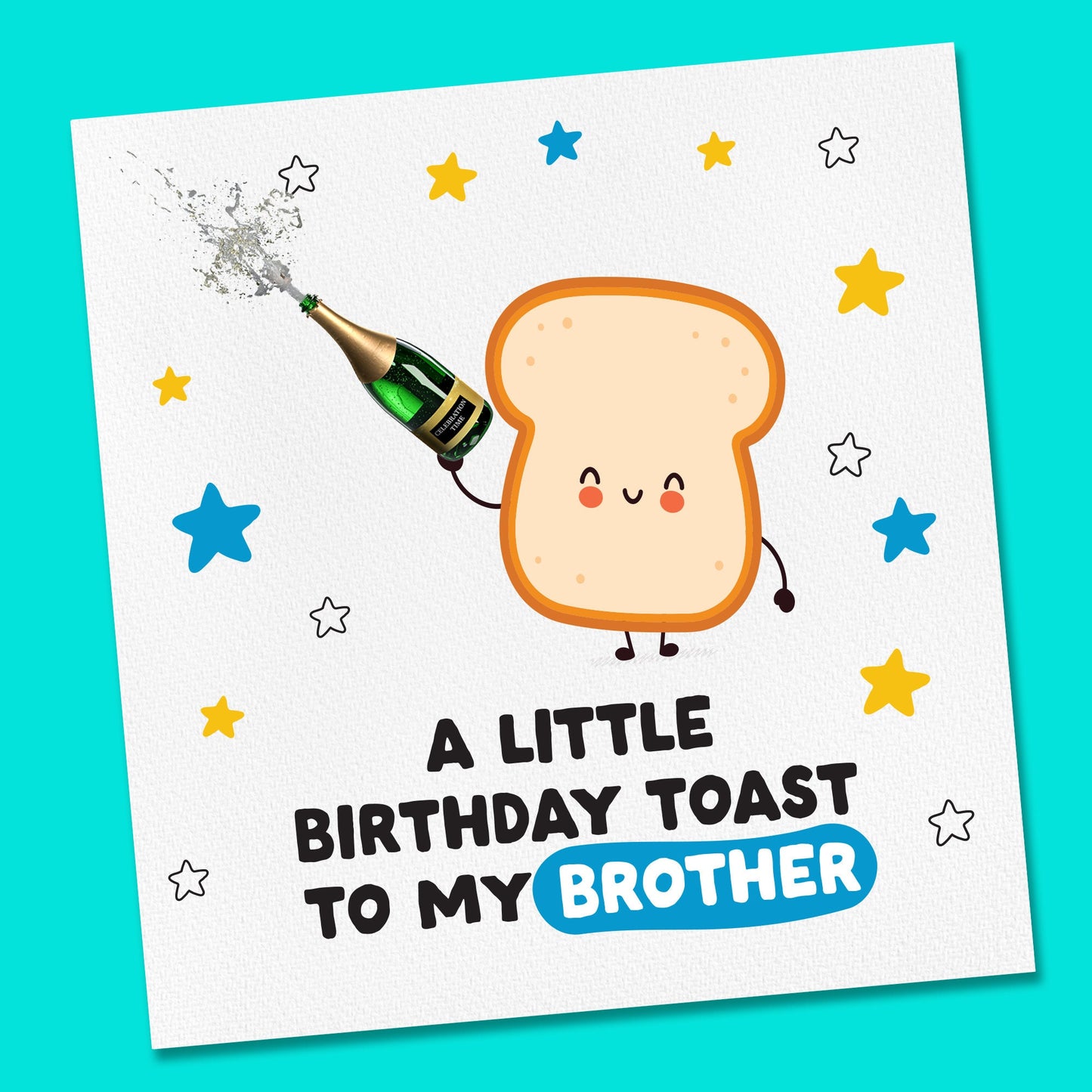 Funny brother birthday card