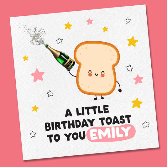 Funny Birthday Card, Birthday Day Card, Birthday Card for her, Birthday Card for friend, Girlfriend, for Her, PERSONALISED