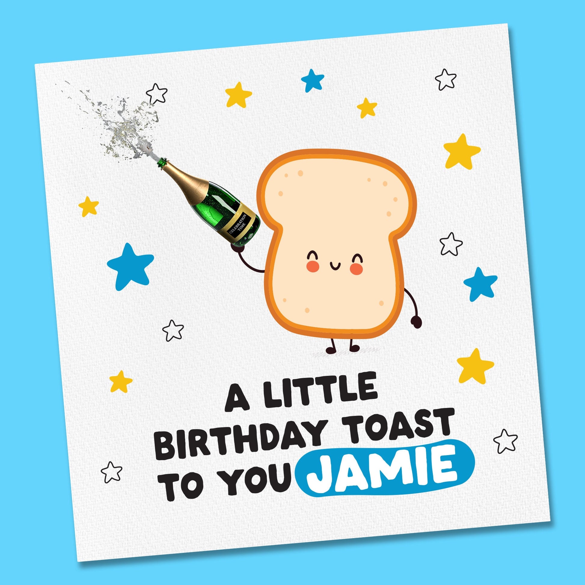 PERSONALISED FUNNY BIRTHDAY CARD FOR him