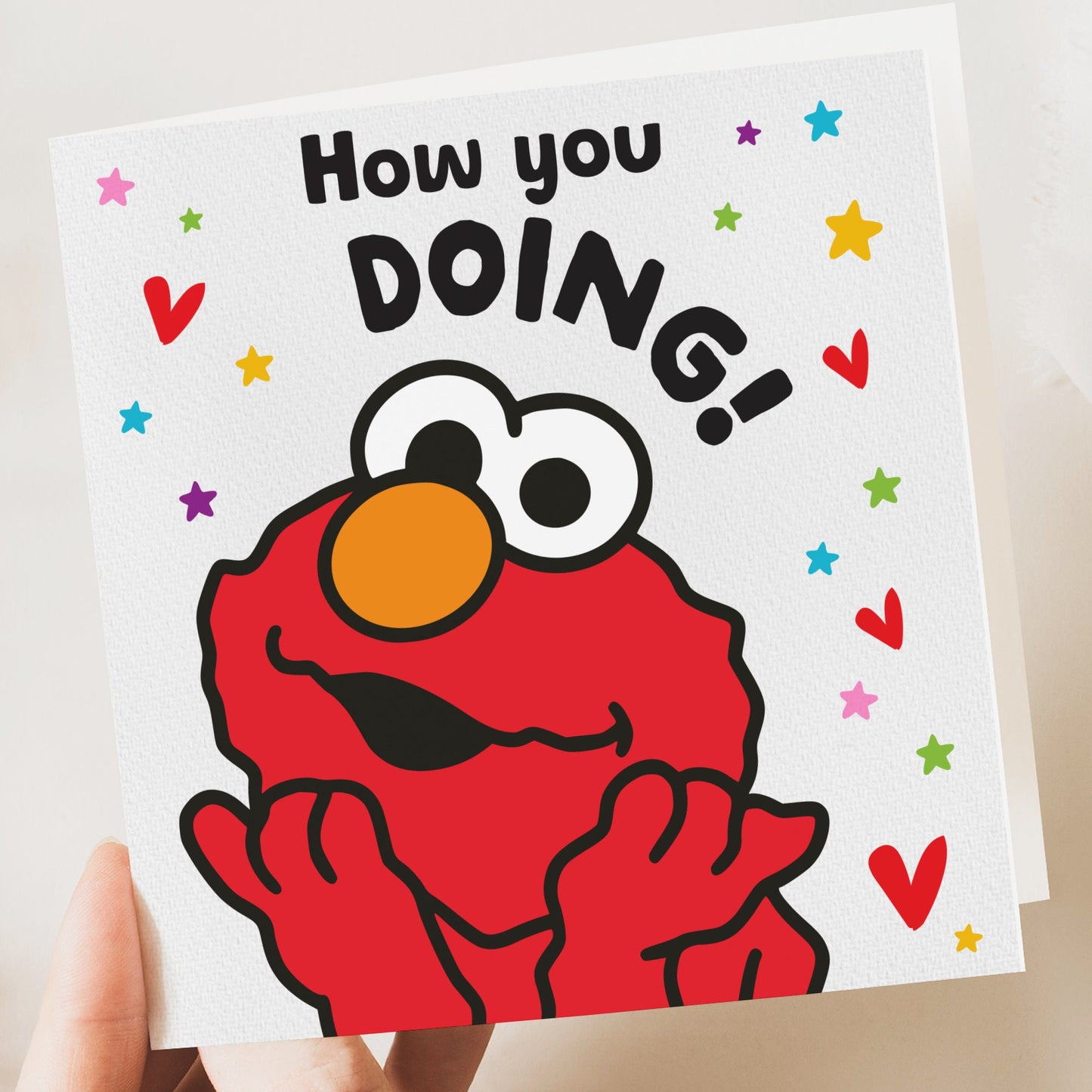 Elmo, Sesame street funny Valentine’s Day card, Anniversary, funny greetings card