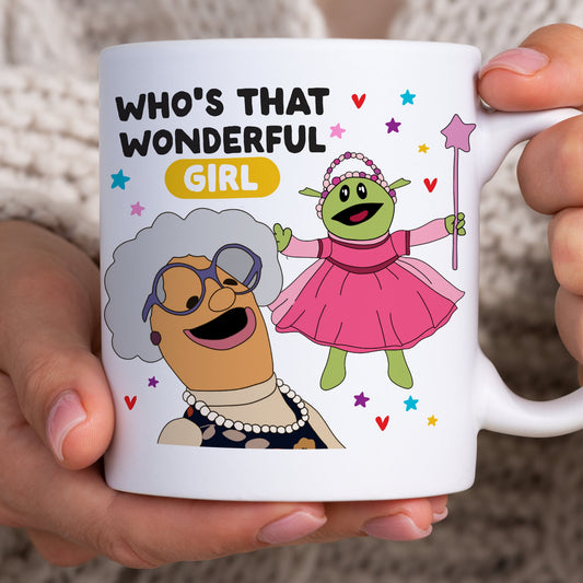 Mona Nanalan Who’s That Wonderful Girl Inspired Gift Mug | Gifts For Him | Gifts For Her | Valentines Day | Valentines Gift | Love