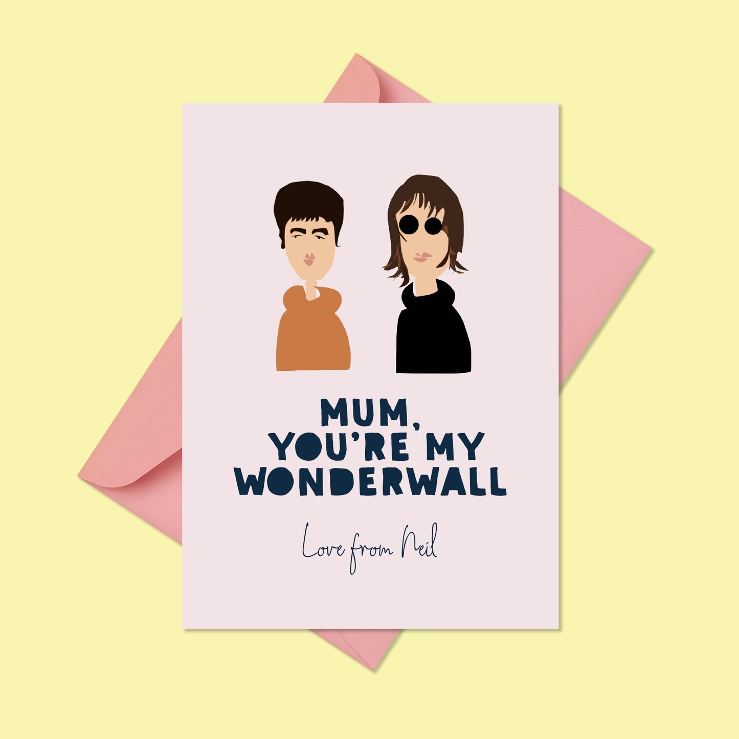 Mum birthday day card - oasis - personalised birthday card