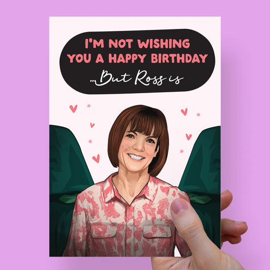 Traitors funny birthday card, dianne, boyfriend, girlfriend, claudia winkleman, birthday, wife, husband, fiancee,funny card for him,her