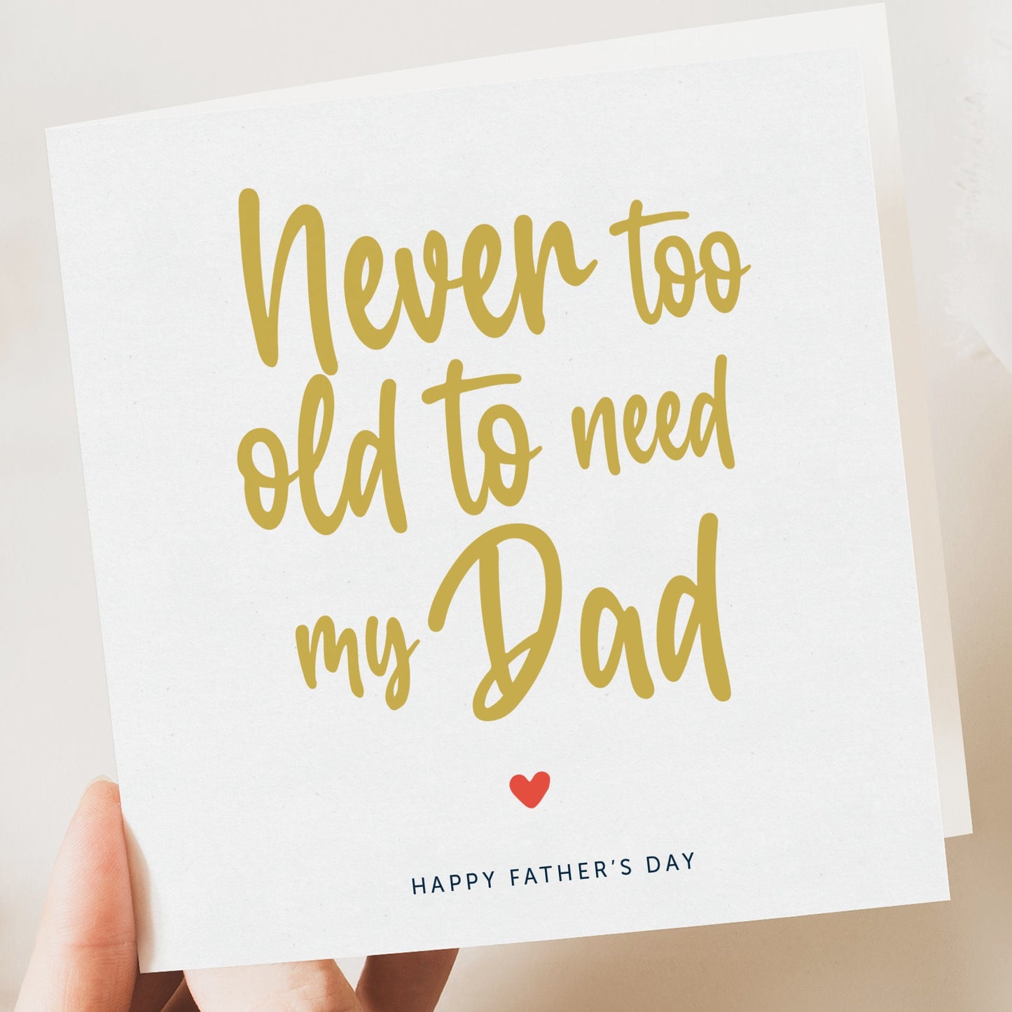 fathers day card, Father's day card gift, Simple Father’s Day card, Father’s Day Gift, Fathers Day from daughter or son