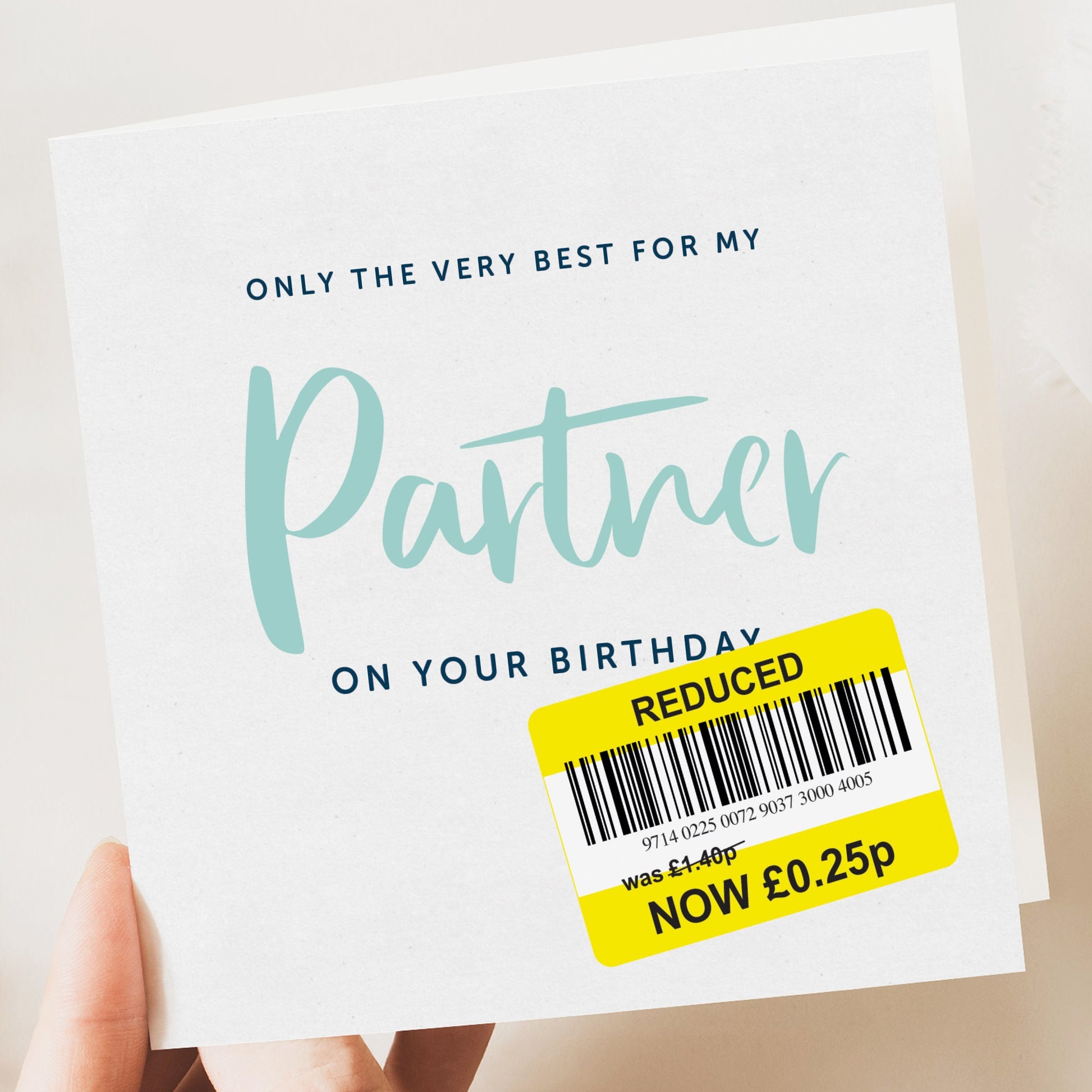 Birthday Card | Funny Partner Card | Funny Card, Boyfriend, Girlfriend Birthday Card | Birthday Day Gift Partner | Funny Card | Reduced card