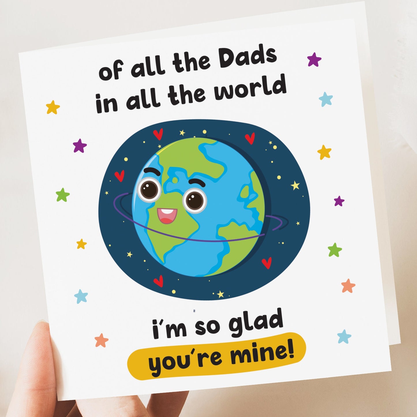 Fathers day Card | Funny Birthday Card | Funny Card Dad | Fun Birthday Day Card | Birthday Day Gift  for Dad| Funny Card | in the world