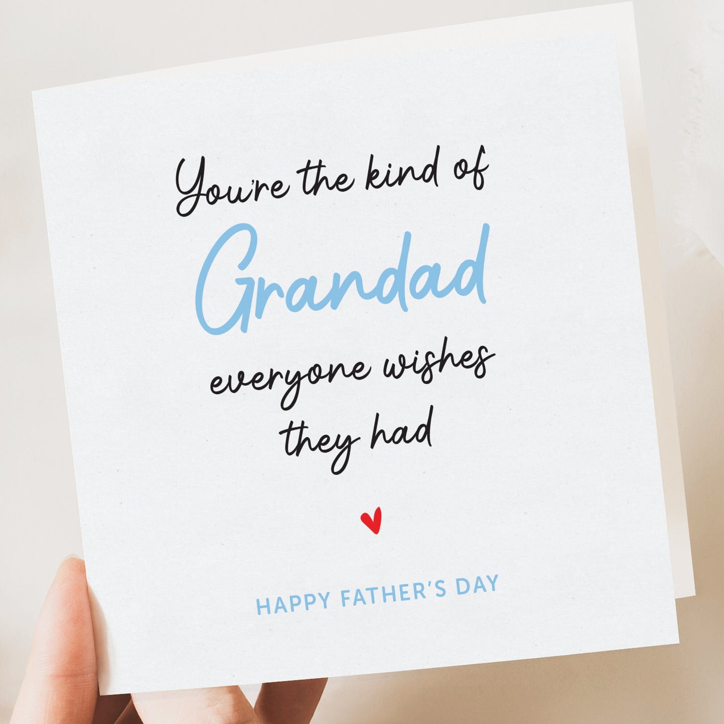 Grandad Fathers day card