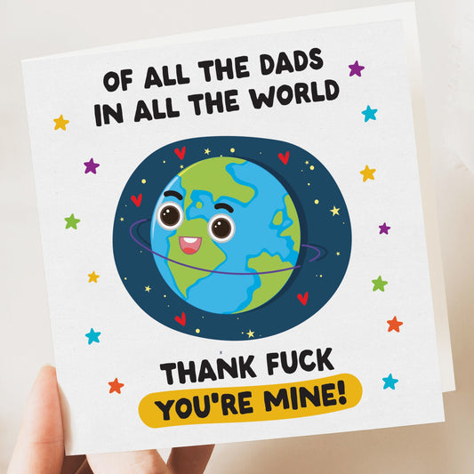 Fathers day Card Funny | Funny Dad Birthday Card | Funny Card Dad | Fun Birthday Day Card | Birthday Day Gift  for Dad| Funny Card