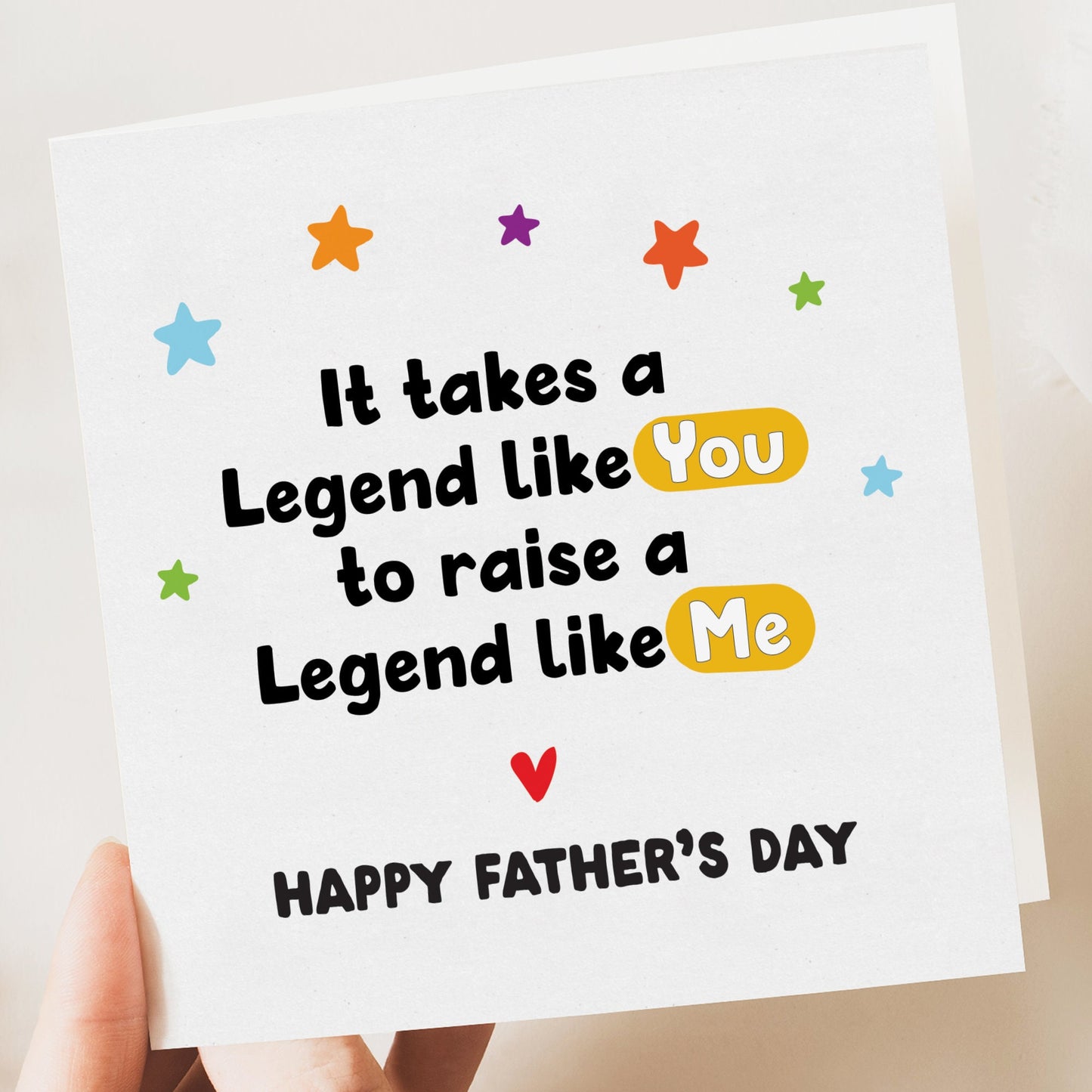 Legend Fathers Day Card | Funny Father's Day Card | Funny Card | Father's Day Card | Father's Day Gift | Fathers Day Card | Legend Dad | Dad