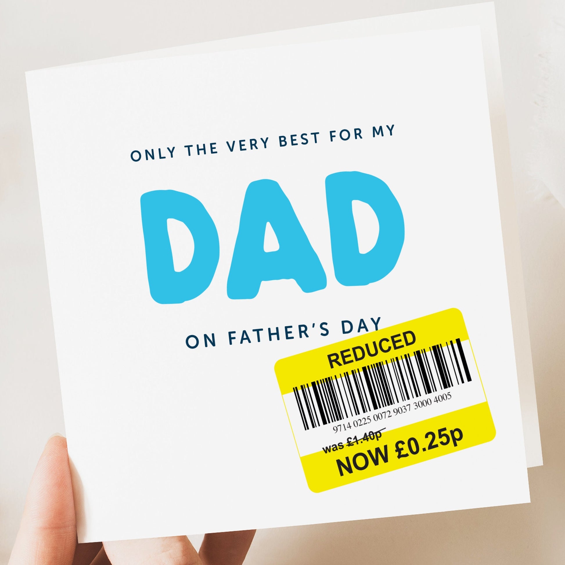 Fathers Day Card | Funny Father's Day Card | Funny Card | Father's Day Card | Father's Day Gift | Fathers Day Card | Reduced card | Top Dad