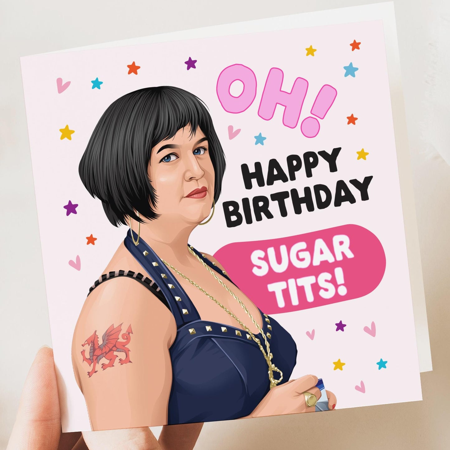 Funny Birthday Card for Her – Friend, wife, her, Sister, Girlfriend, Bestie, Partner Cousin - Birthday Gift